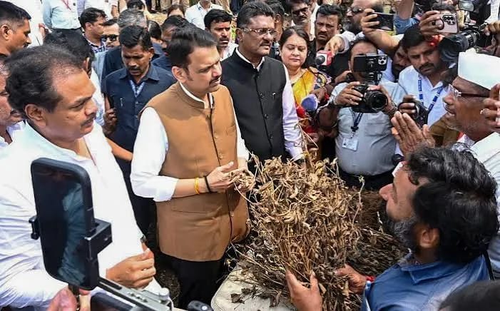 Maharashtra Drought 2026: Fadnavis Seeks Centre’s Aid for 265 Tehsils