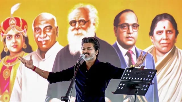 Vijay Joins Opposition Protest Against SIR, but TVK Keeps Participation Limited