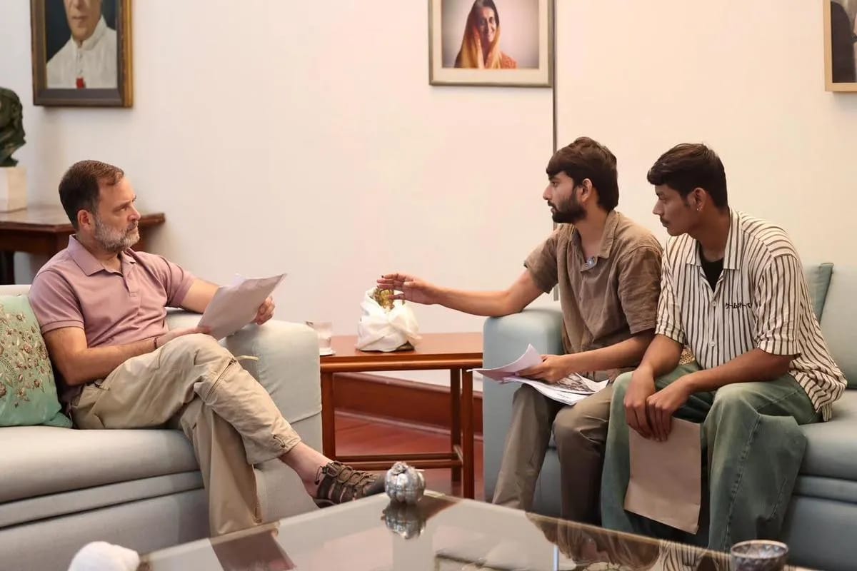 Rahul Gandhi Slams Delhi Police Over Alleged Assault on Student Protesters, Vows Legal Action
