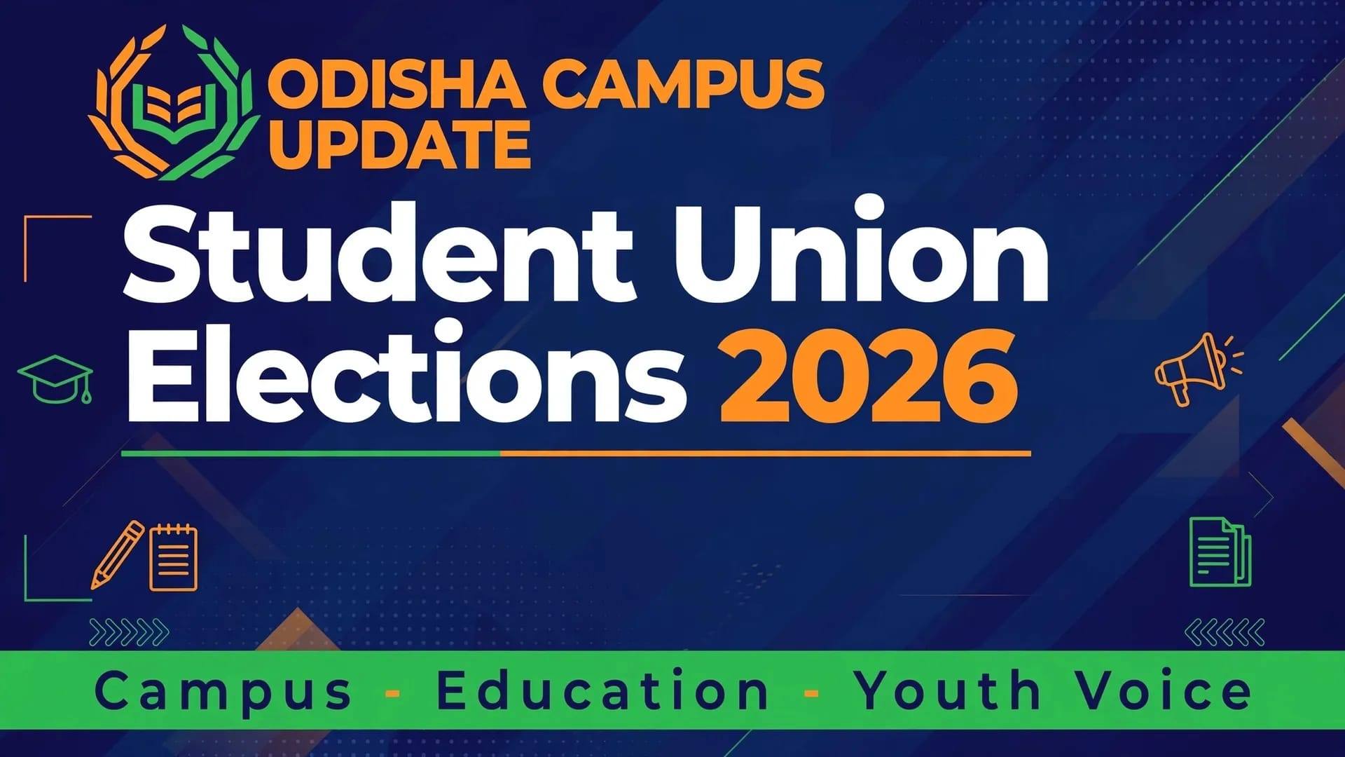 Odisha Student Union Election Result 2026 : Student Elections Return After 8 Years, ABVP Sweeps 8 Universities