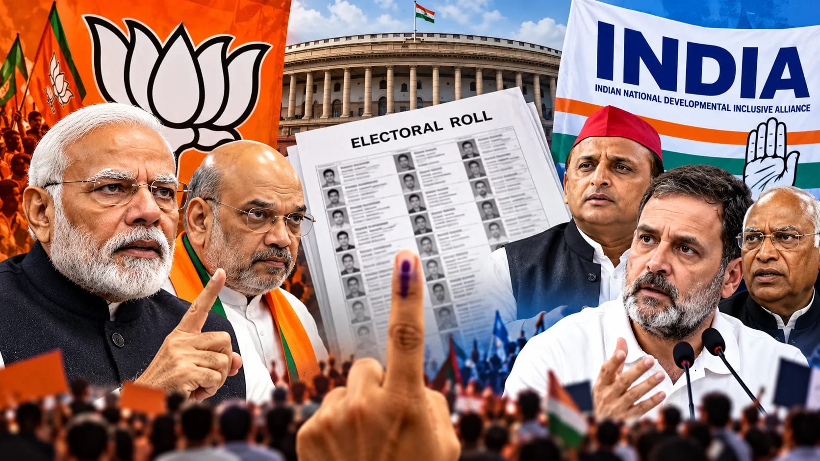 BJP vs INDIA Bloc: Why the Electoral Roll Debate Is Becoming a Larger Political Test