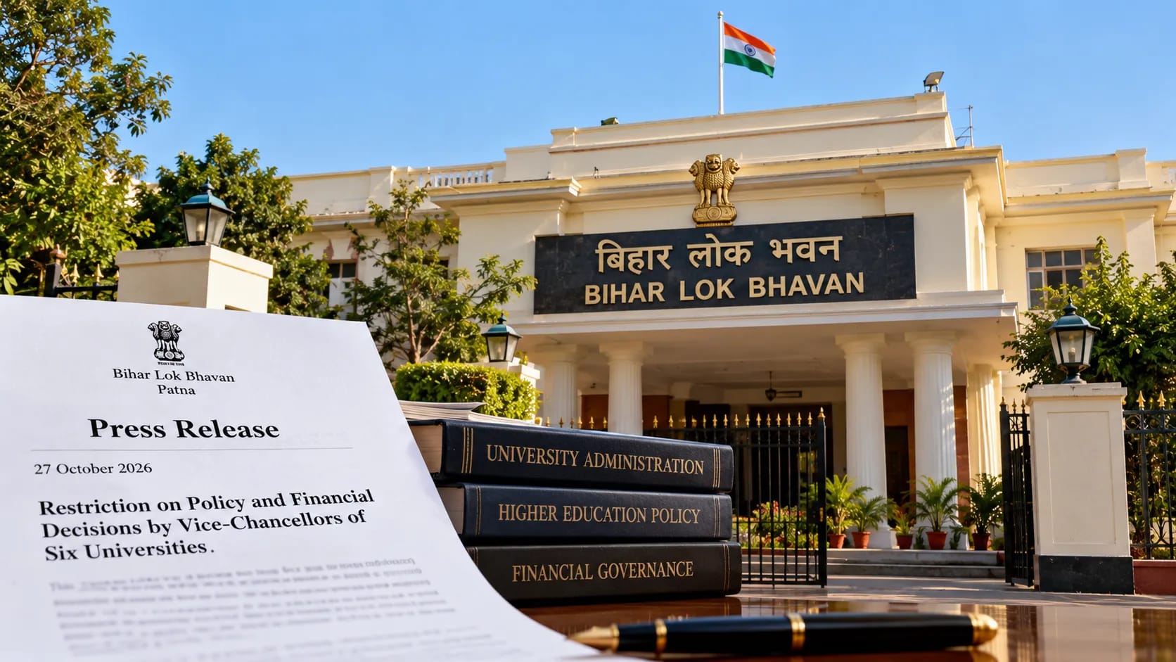 Bihar University Governance Row: Governor Restricts Six Vice-Chancellors from Policy and Financial Decisions