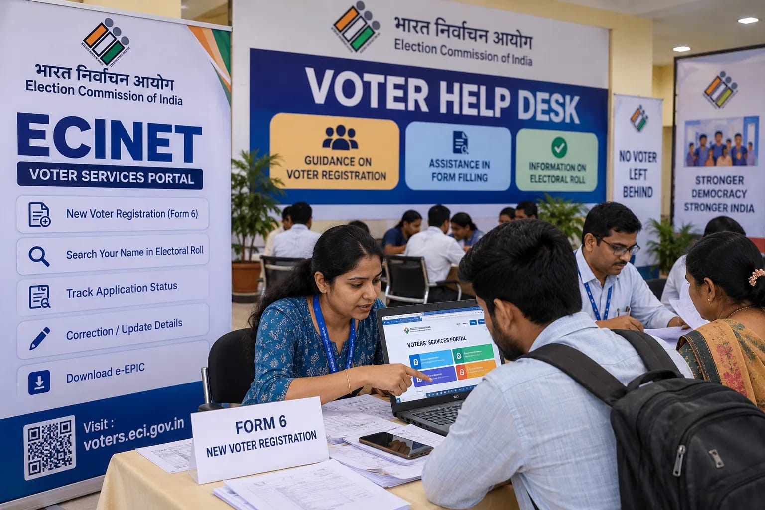 ECI's ECINET Review: New Voter-Service Measures and Electoral Roll Procedures Explained