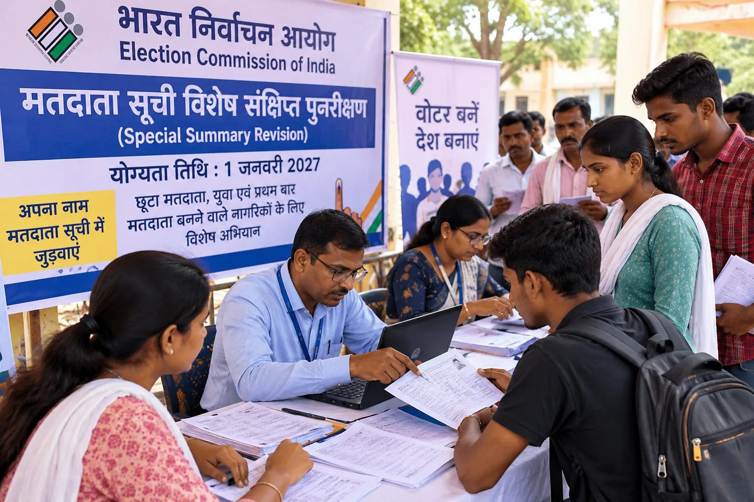 Bihar Voter Roll Revision 2026–27: ECI Focuses on Young and First-Time Voters
