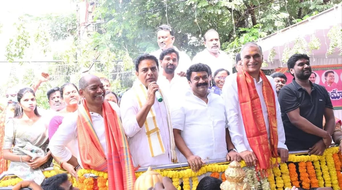 KTR Slams Rahul Gandhi Over Unfulfilled Promises, Accuses Congress of Corruption in Telangana