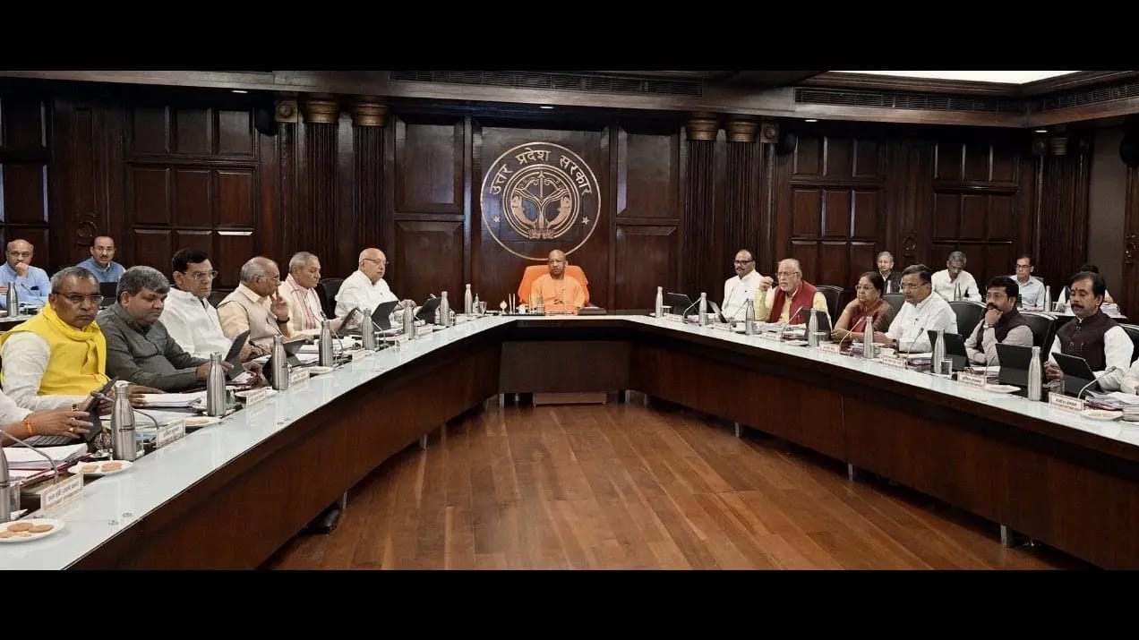 Yogi Adityanath Cabinet Approves State Livestock Mission and New Inland Waterway Rules: Uttar Pradesh Pushes Rural Economy and River Transport