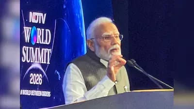 PM Modi Targets Rahul Gandhi at NDTV World Summit, Accuses Congress of Damaging India’s Global Image PM Modi Targets Rahul Gandhi at NDTV World Summit, Accuses Congress of Damaging India’s Global Image