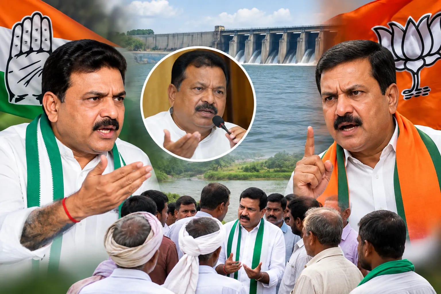 BJP–Congress Row Over S.S. Mallikarjun Remarks Against B.P. Harish BJP–Congress Row Over S.S. Mallikarjun Remarks Against B.P. Harish