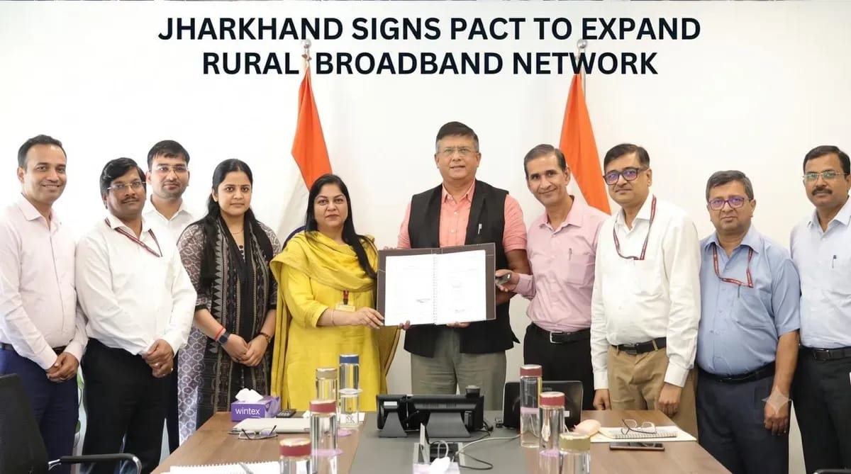Jharkhand Gets ₹1,684 Crore BharatNet Push to Expand Rural Digital Connectivity Jharkhand Gets ₹1,684 Crore BharatNet Push to Expand Rural Digital Connectivity